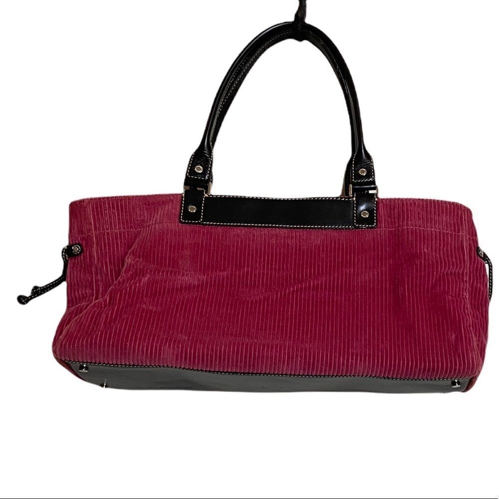Kate Spade Raspberry Pink Colored Corduroy Purse